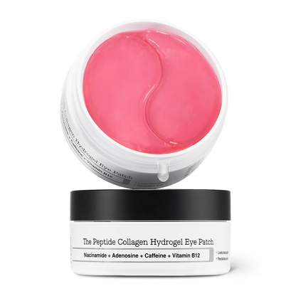 Hydrogel Eye Patches with Peptide + Collagen