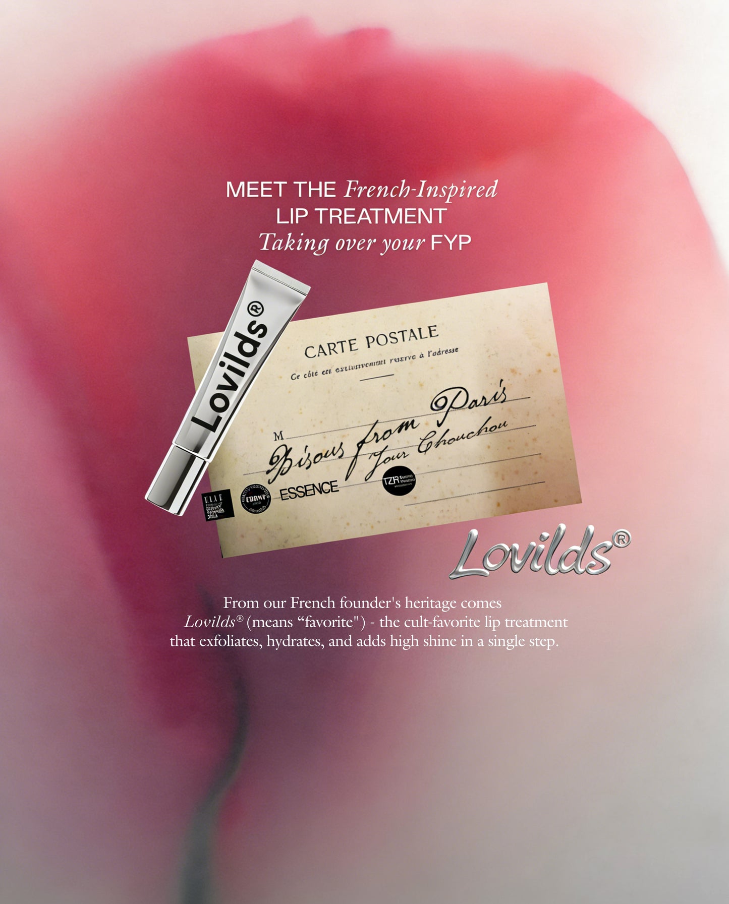 Lovilds® Silk-Cocoon Lip Softening Balm